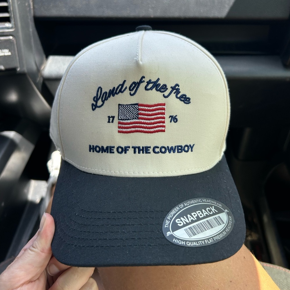 Land of the Free Home of the Cowboy Hat